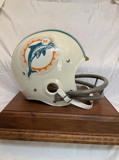 Vintage Riddell TK2 Football Helmet Miami Dolphins Paul Warfield WESTBROOKSPORTSCARDS