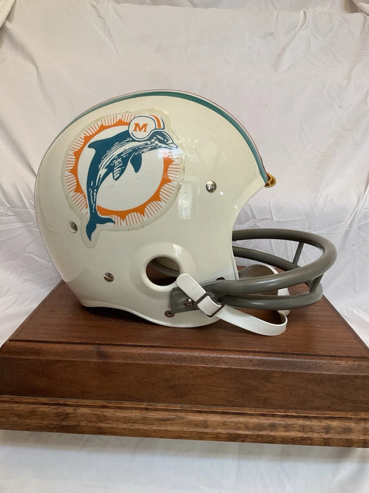 Vintage Riddell TK2 Football Helmet Miami Dolphins Paul Warfield WESTBROOKSPORTSCARDS