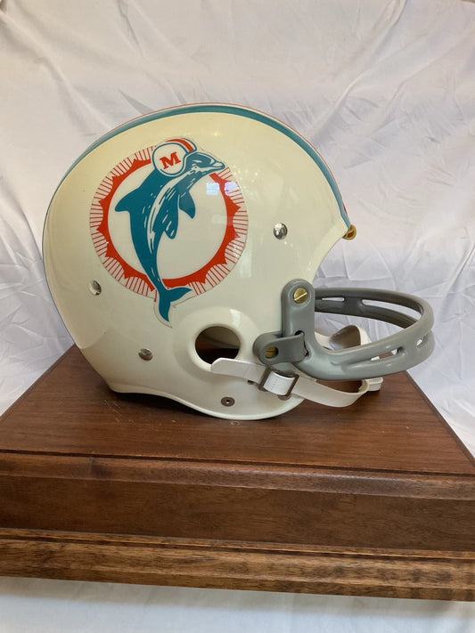 Vintage Riddell TK2 Football Helmet Miami Dolphins Bob Griese WESTBROOKSPORTSCARDS