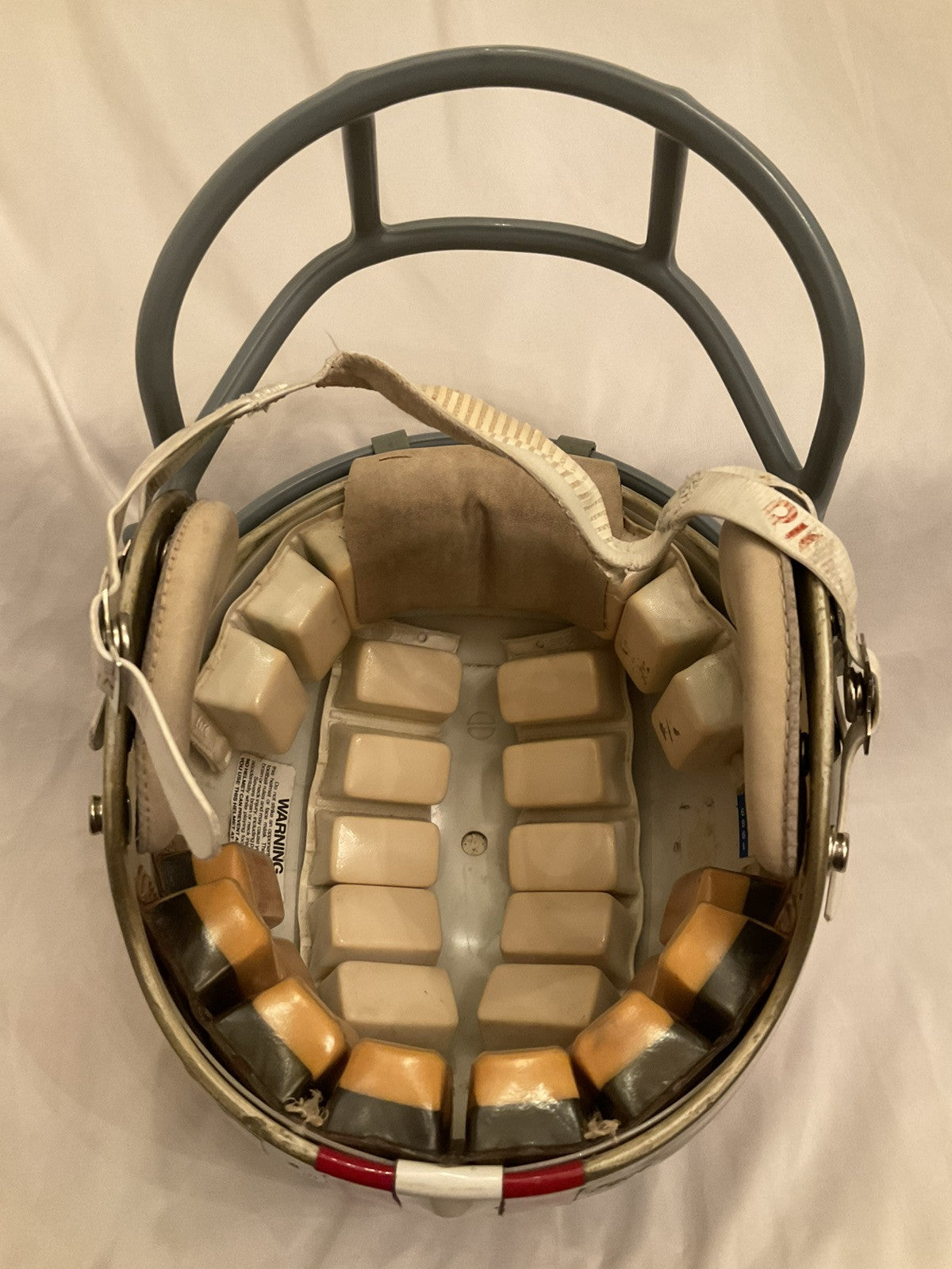 Vintage 1977 Riddell PAC3 Football Helmet San Francisco 49ers OPO Mask WESTBROOKSPORTSCARDS