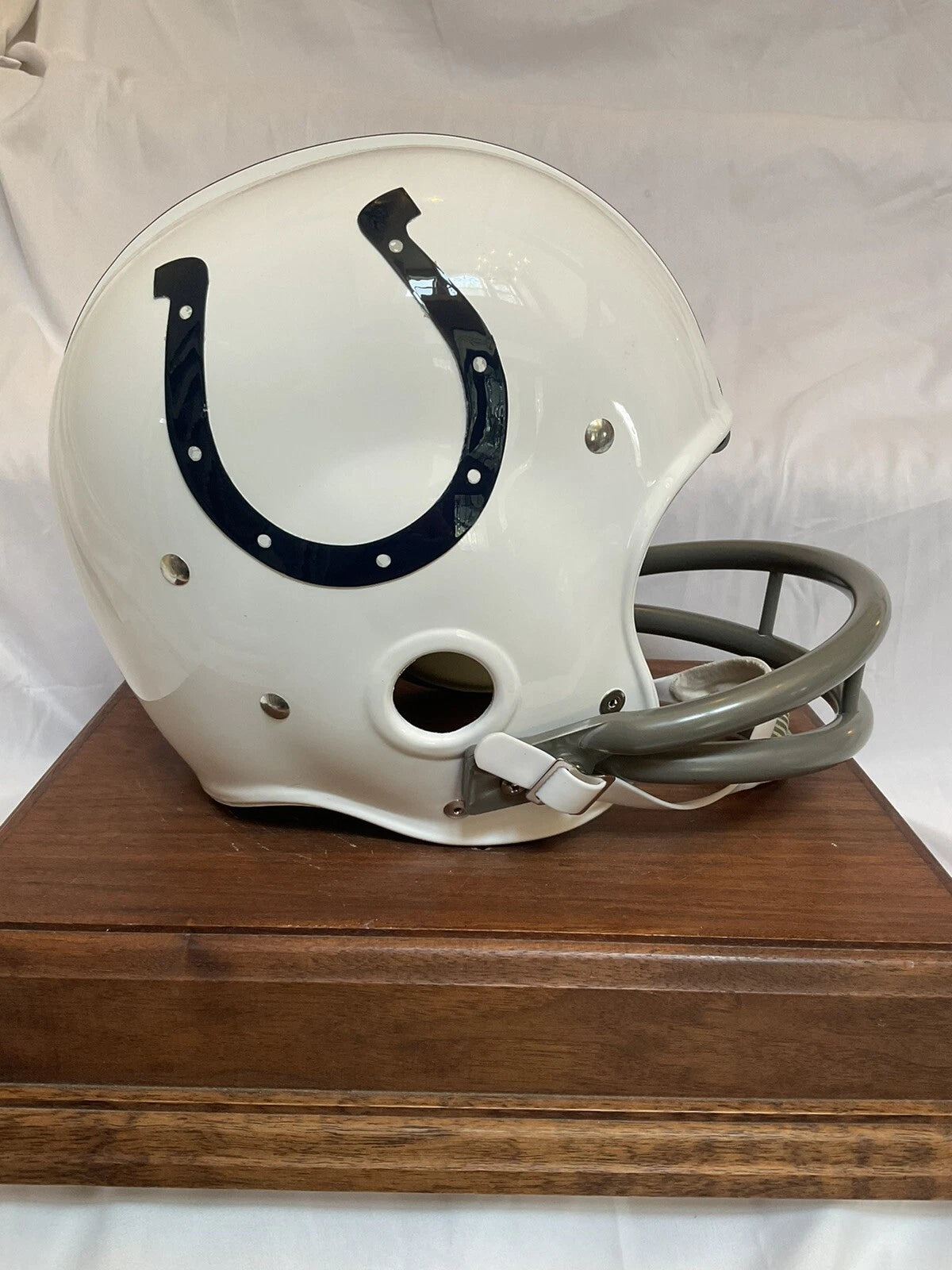 John Unitas Baltimore Colts Vintage RIDDell RK2 Style Football Helmet Sports Mem, Cards & Fan Shop:Game Used Memorabilia:Football-NFL:Helmet WESTBROOKSPORTSCARDS