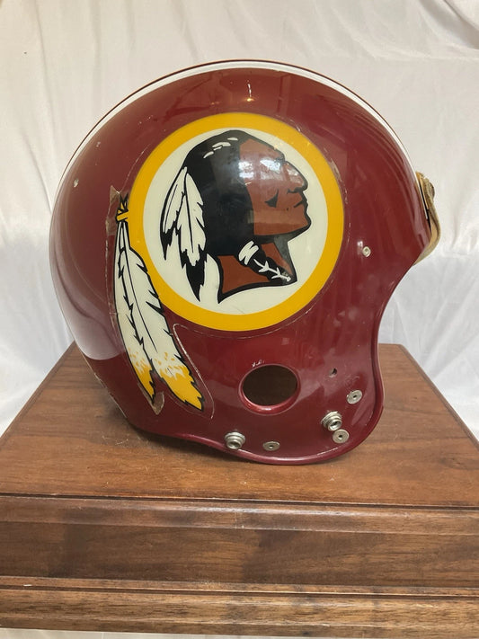 Washington Redskins Game Used Riddell WD-1 Football Helmet Rare XL Size 7 3/4 WESTBROOKSPORTSCARDS
