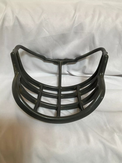 Vintage Gray Riddell 1990s Double Wire Kra-Lite NJOP Football Helmet Facemask  WESTBROOKSPORTSCARDS   