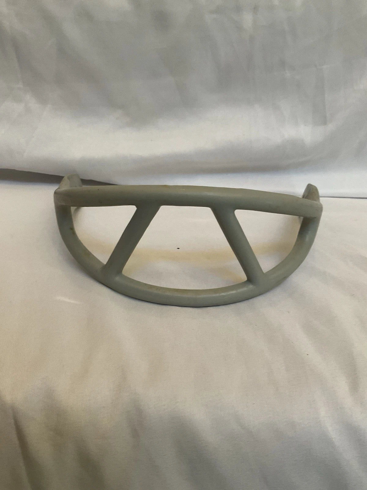 1960's Vintage ORIGINAL 2-Bar Wilson Gray Facemask Bears Suspension Helmet WESTBROOKSPORTSCARDS