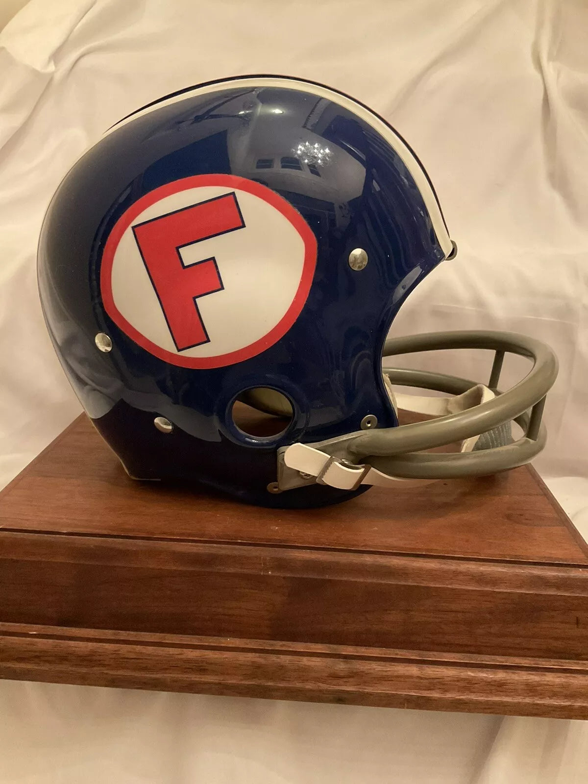 classic 1964 football helmet RK2 Style 1964-65 Florida Gators شنطه باج Worn by football players Fishing Rod Jigging Baitcaster Size:DD X-Over 18