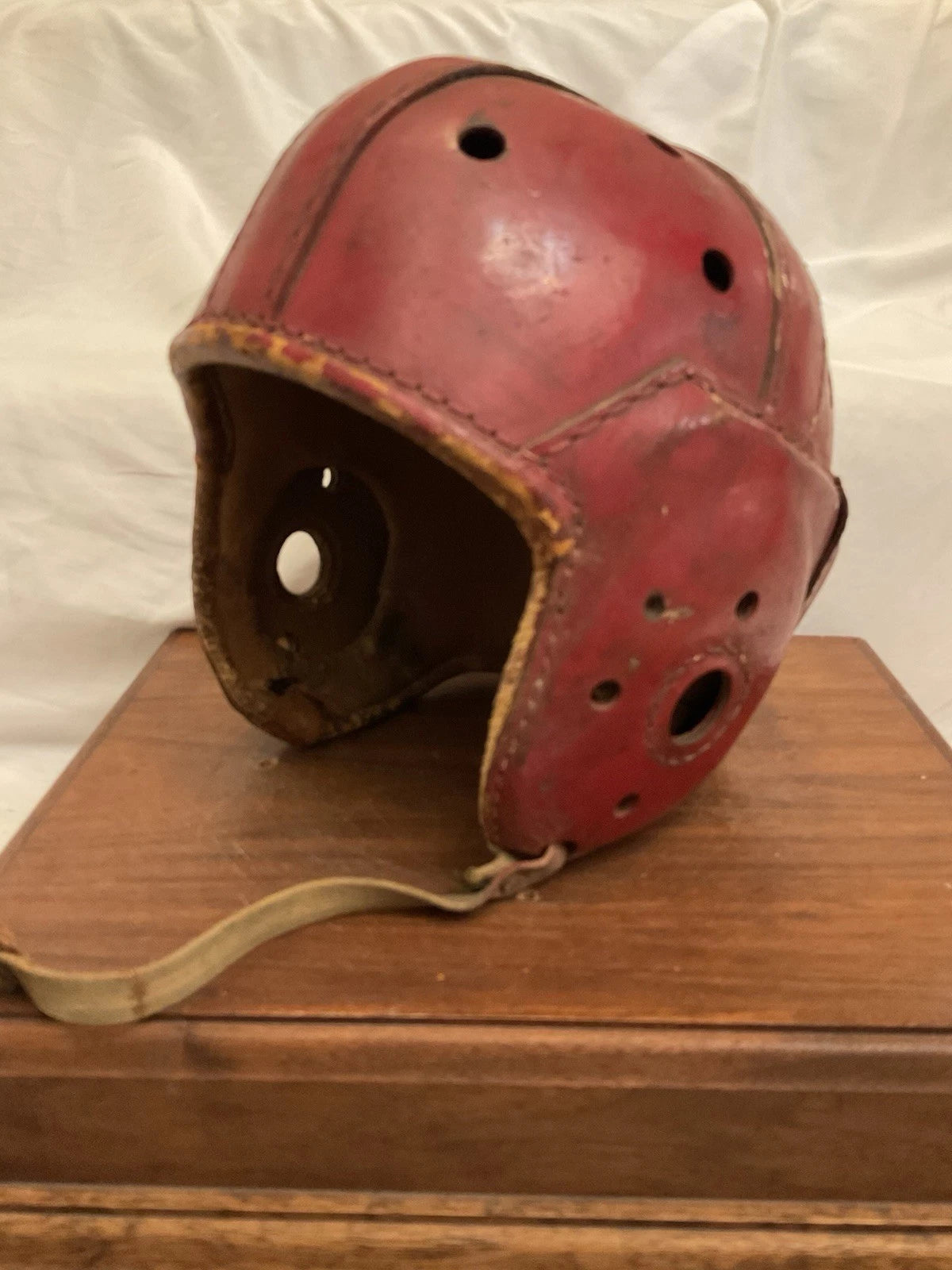 Rawlings A11 Authentic Leather Suspension Football Helmet Size 7 1/4! WESTBROOKSPORTSCARDS
