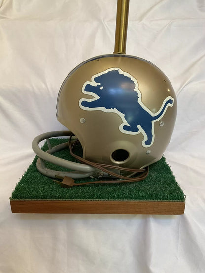 Vintage Original Riddell 1971 Detroit Lions Kra-Lite Football Helmet Lamp  WESTBROOKSPORTSCARDS   