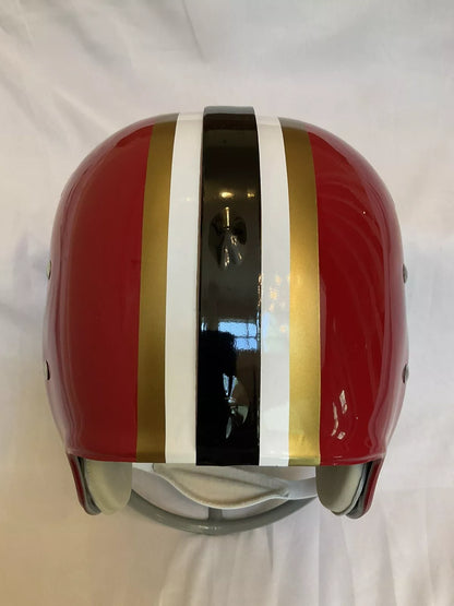 RK2 Style Football Helmet 1966 Atlanta Falcons Tommy Nobis Rookie Year  WESTBROOKSPORTSCARDS   