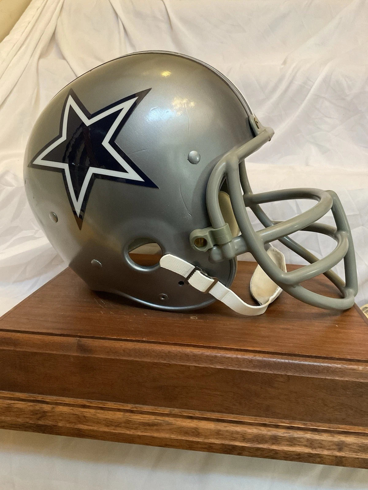Vintage Riddell TK5 Kra-Lite Football Helmet- Custom Dallas Cowboys Mike Ditka WESTBROOKSPORTSCARDS