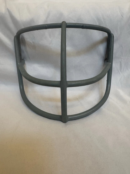 Vintage Schutt 1969 NOP Large Red Dot Gray Football Helmet Face Mask- Rare! WESTBROOKSPORTSCARDS