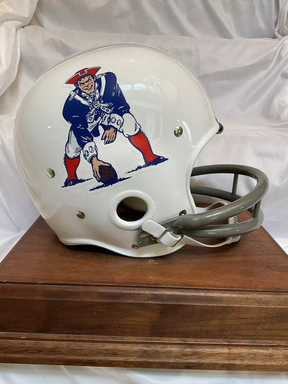 RK2 Vintage Style 1963 Boston Patriots Custom Football Helmet Thin Mil Decals  WESTBROOKSPORTSCARDS   