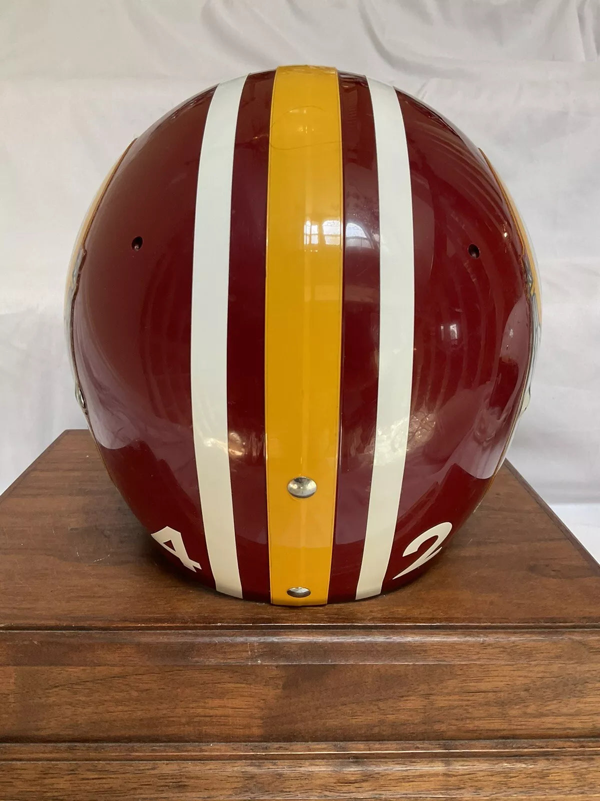 Vintage Riddell Kra-Lite Football Helmet 1973 Washington Redskins Charley Taylor  WESTBROOKSPORTSCARDS   