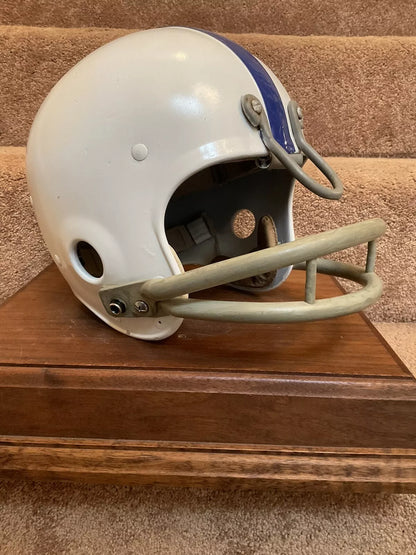 Vintage 1964 Riddell Kra-Lite RC9 Game Used Suspension Football Helmet WESTBROOKSPORTSCARDS