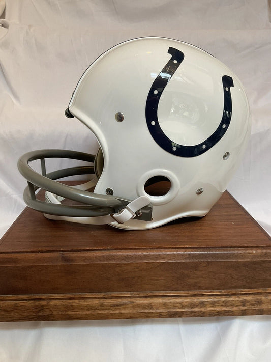John Unitas Baltimore Colts Vintage RIDDell RK2 Style Football Helmet Sports Mem, Cards & Fan Shop:Game Used Memorabilia:Football-NFL:Helmet WESTBROOKSPORTSCARDS