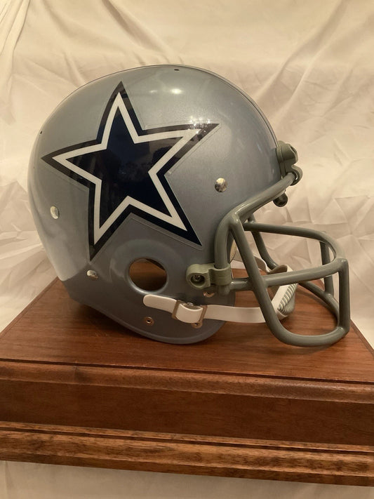TK2 Style Football Helmet Dallas Cowboys Authentic Color Paint Bob Hayes Tribute WESTBROOKSPORTSCARDS
