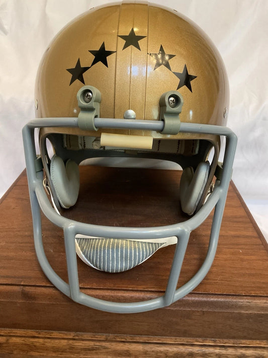 Custom Notre Dame Fighting Irish TK Style Suspension Football Helmet