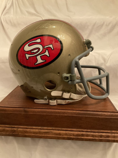 Vintage 1977 Riddell PAC3 Football Helmet San Francisco 49ers OPO Mask WESTBROOKSPORTSCARDS
