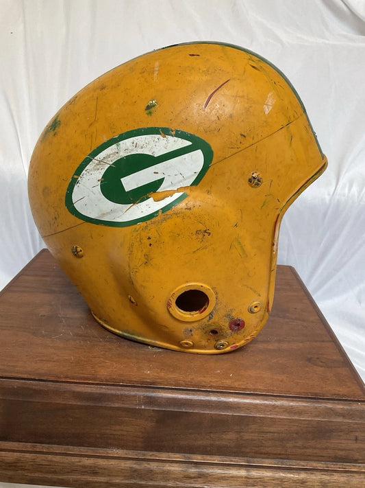 Vintage Original Rawlings Cy-Co-Lite HC Suspension Football Helmet Packers WESTBROOKSPORTSCARDS