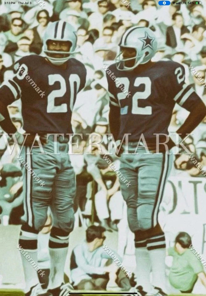 TK2 Style Football Helmet Dallas Cowboys Authentic Color Paint Bob Hayes Tribute WESTBROOKSPORTSCARDS