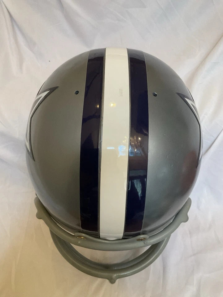 Vintage Riddell TK5 Kra-Lite Football Helmet- Custom Dallas Cowboys Mike Ditka WESTBROOKSPORTSCARDS