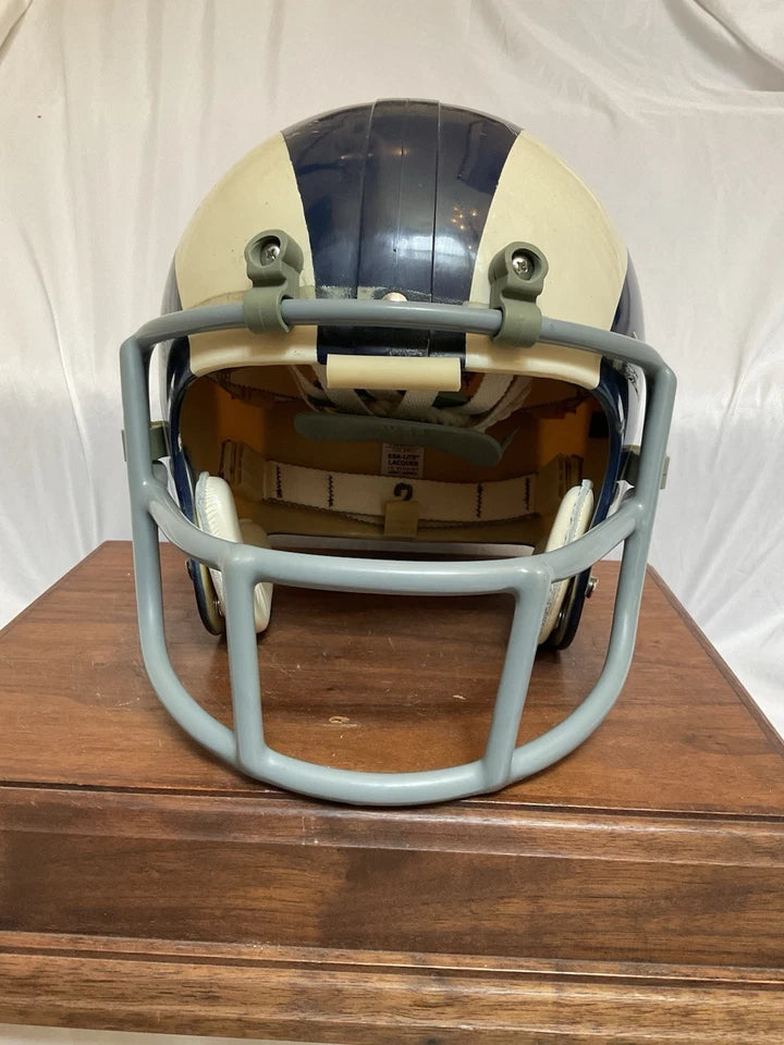 Los Angeles Rams Riddell Throwback TK Game Football Helmet 1971 Painted Horns WESTBROOKSPORTSCARDS