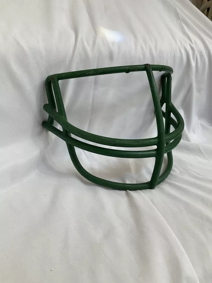 Vintage Original Schutt NOP-DW Large Green Red Dot Football Helmet Facemask WESTBROOKSPORTSCARDS