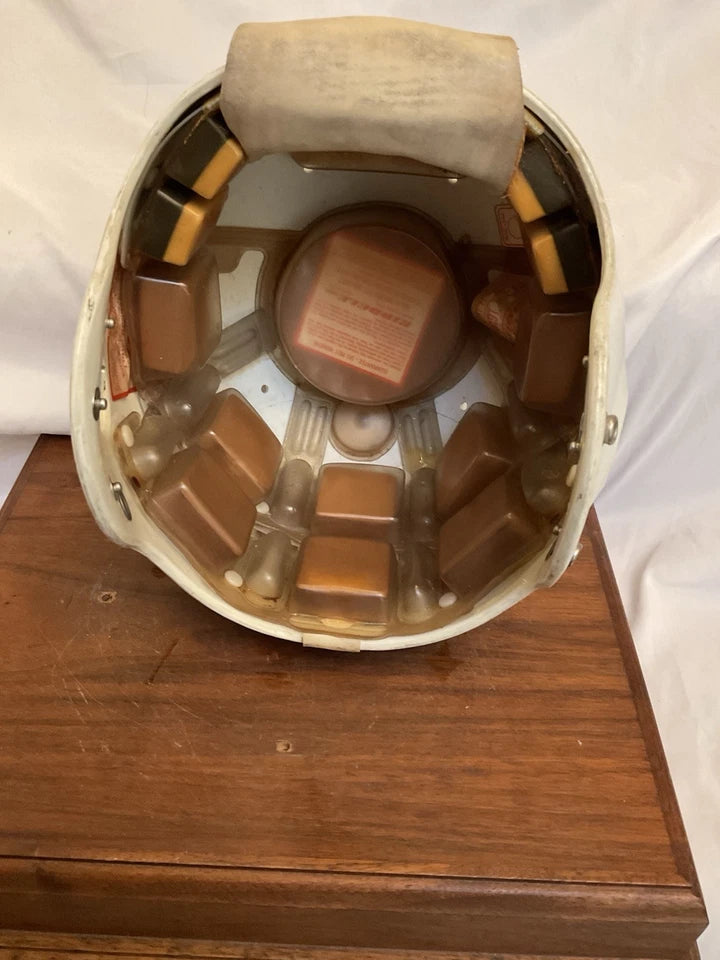 Riddell 1970s Micro-Fit Vintage Football Helmet Size 7 Oilers Buccaneers Cards