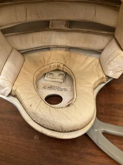 Original Vintage Wilson Football Helmet Custom 1969 - 1970 Houston Oilers