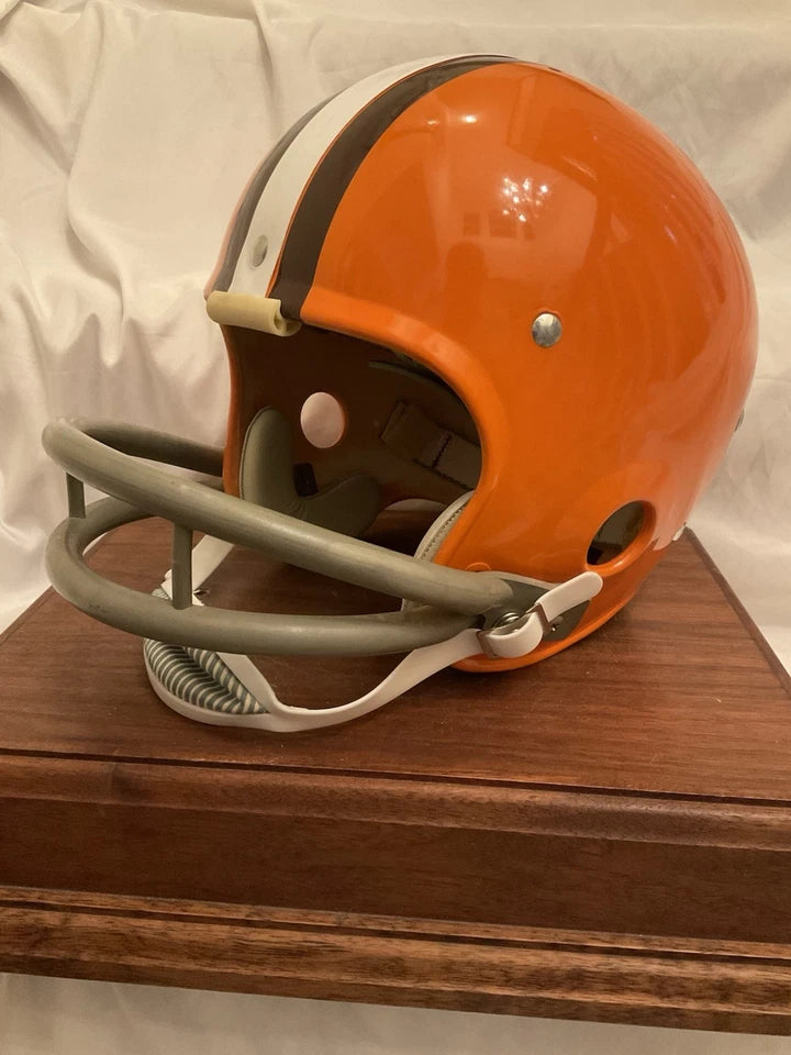 Original Riddell 1973 Kra-Lite TK2 Game Football Helmet Cleveland Browns WESTBROOKSPORTSCARDS