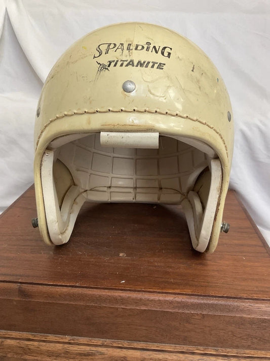 Original Vintage Spalding Titanite 62-272 Football Helmet Size 7 1/4 WESTBROOKSPORTSCARDS