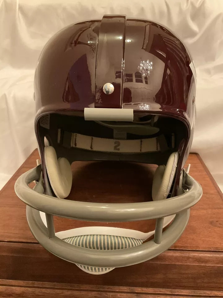 1965 Washington Redskins Head Dress Logo Prototype RK2 Football Helmet Hanburger  WESTBROOKSPORTSCARDS   