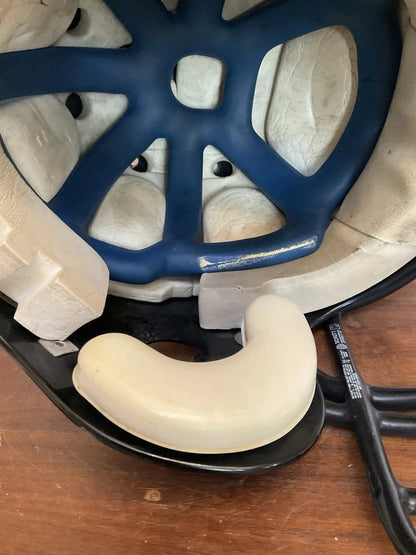 Schutt Pro Air II Pittsburgh Steelers Vintage Original Worn Football Helmet WESTBROOKSPORTSCARDS