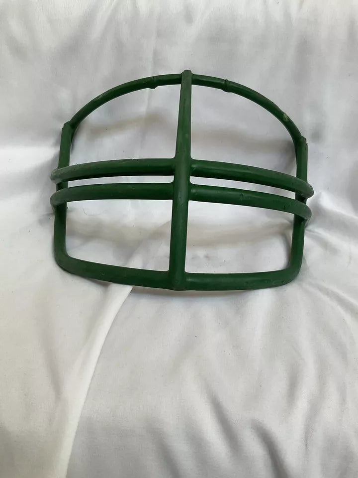 Vintage Original Schutt NOP-DW Large Green Red Dot Football Helmet Facemask WESTBROOKSPORTSCARDS