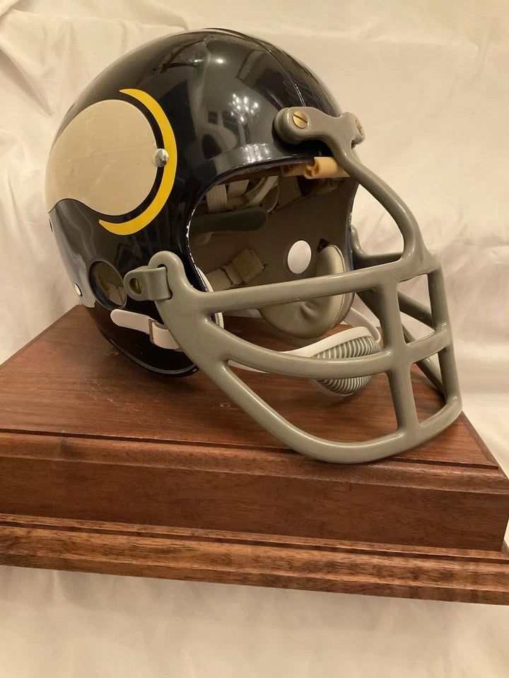 Original Riddell 1972 Minnesota Vikings Kra-Lite TK2 Game Football Helmet WESTBROOKSPORTSCARDS