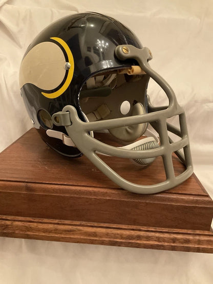 Original Riddell 1972 Minnesota Vikings Kra-Lite TK2 Game Football Helmet WESTBROOKSPORTSCARDS