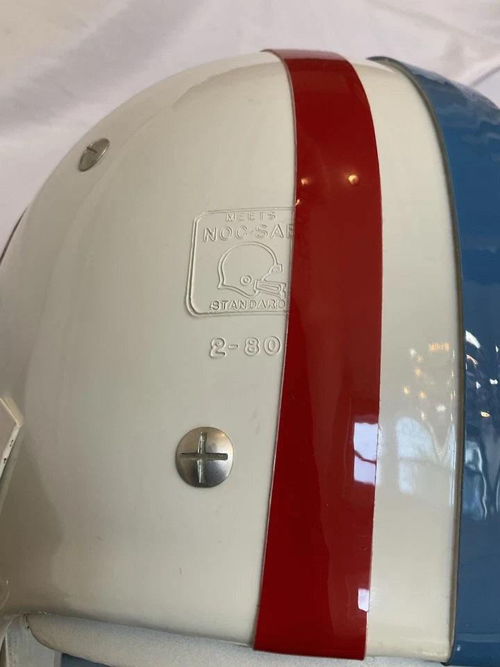 Authentic Vintage Houston Oilers Rare Rawlings HCVP HND-9 Football Helmet 1980