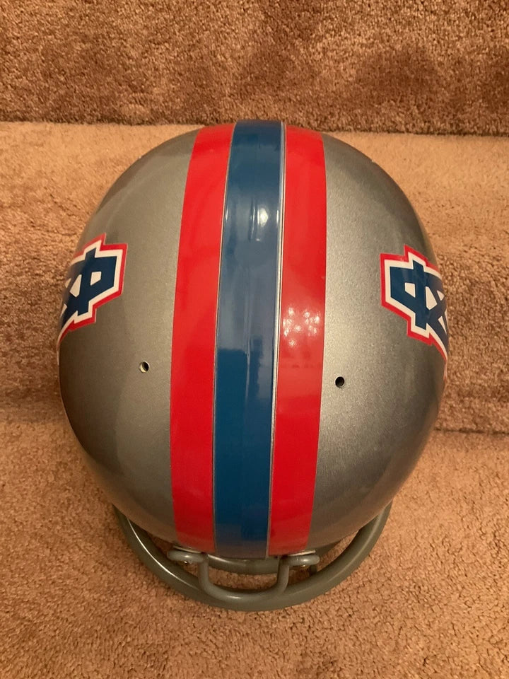 Vintage TK-2 Style Football Helmet 1970 Houston Oilers George Webster