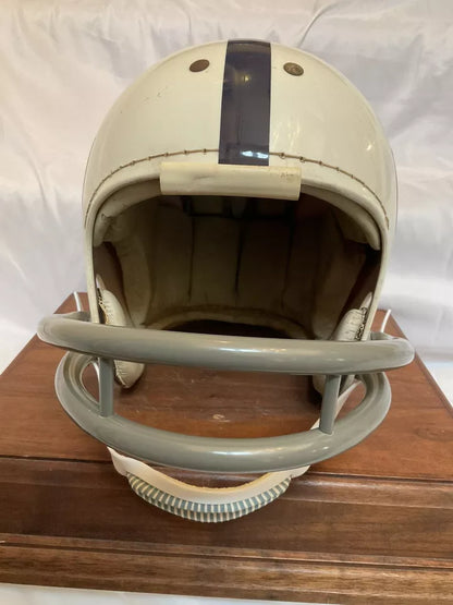 Vintage 1960s MacGregor Football Helmet Custom Baltimore Colts Tom Matte  WESTBROOKSPORTSCARDS   