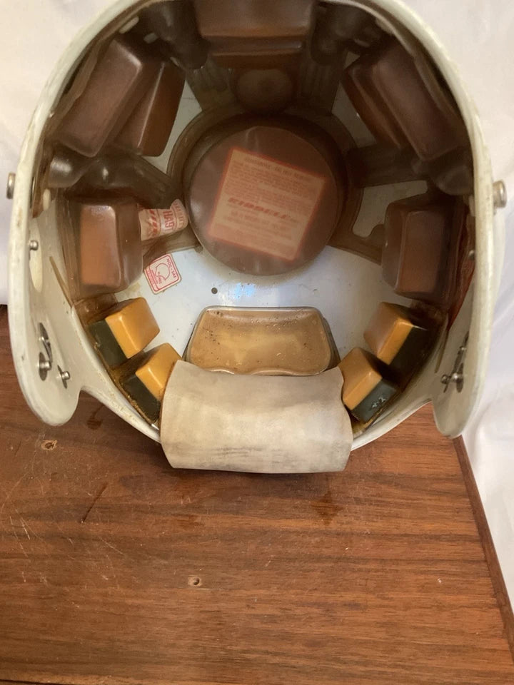 Riddell 1970s Micro-Fit Vintage Football Helmet Size 7 Oilers Buccaneers Cards