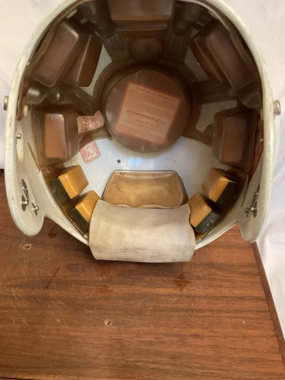 Riddell 1970s Micro-Fit Vintage Football Helmet Size 7 Oilers Buccaneers Cards