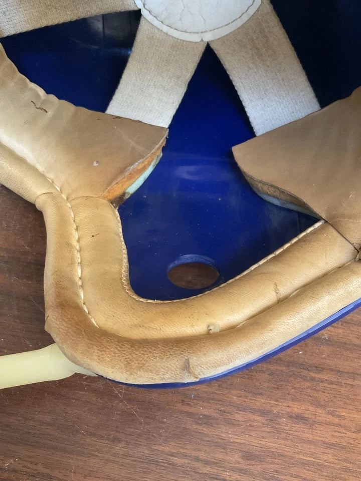 Original Vintage Wilson F2034 Football Helmet Size 7 1/2 Bears Cardinals Project WESTBROOKSPORTSCARDS