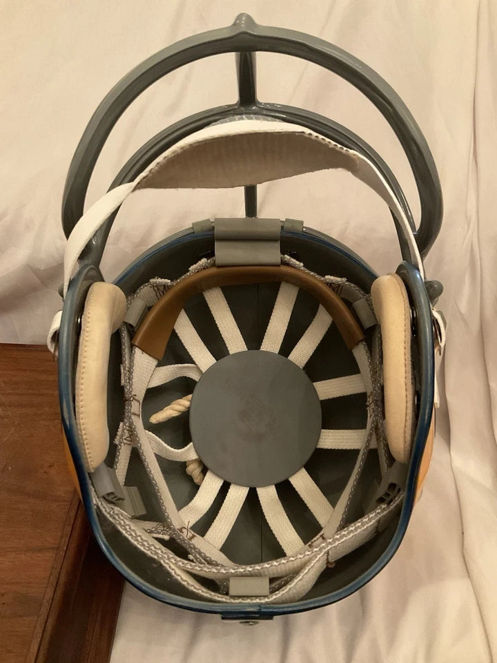 Riddell Kra-Lite RK2 Suspension Football Helmet 1973 Los Angeles Rams Prototype