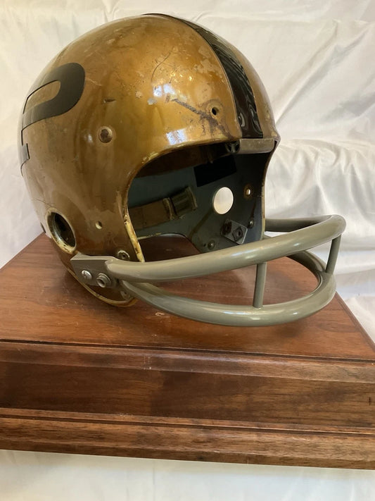Vintage Game Used Riddell TK5 Kra-Lite Football Helmet Purdue Boilermakers?