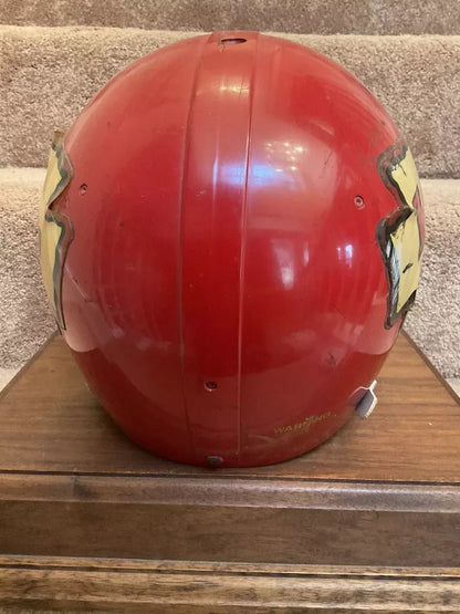 Vintage Riddell WD-1 Football Helmet Kansas City Chiefs Game Used 1983-85 Thomas WESTBROOKSPORTSCARDS