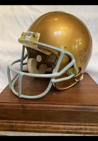 Vintage Riddell AF-2 Football Helmet Notre Dame Fighting Irish Size Large 7 3/8