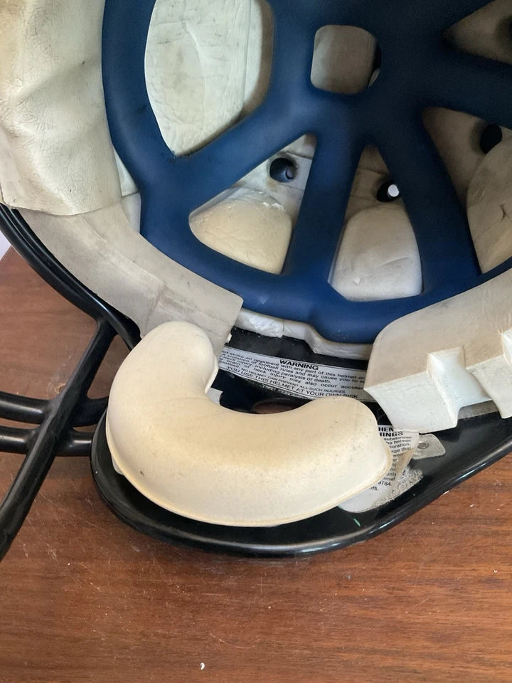 Schutt Pro Air II Pittsburgh Steelers Vintage Original Worn Football Helmet WESTBROOKSPORTSCARDS