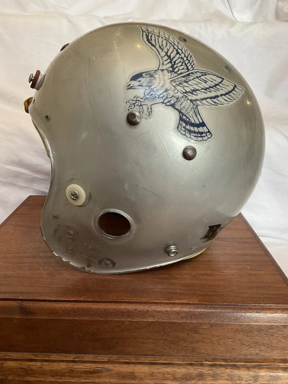 Vintage Kelley Game Used Clear Shell Football Helmet 1979