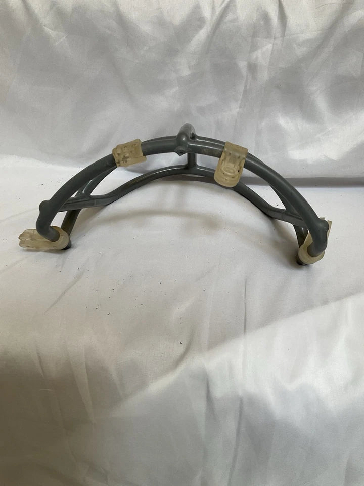 Vintage Riddell NOP Dark Gray Football Helmet Face Mask With Clips Rare! WESTBROOKSPORTSCARDS