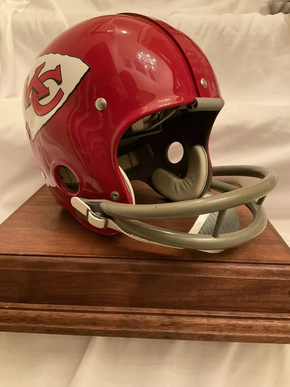 Kansas City Chiefs RIDDell Classic RK2 Football Helmet Len Dawson Super Bowl IV  WESTBROOKSPORTSCARDS   