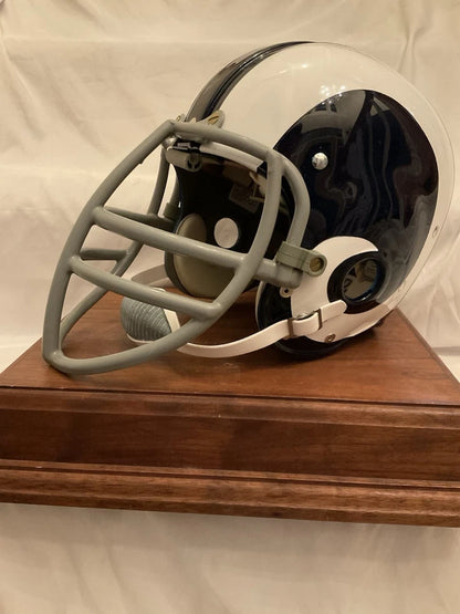 Los Angeles Rams Painted Horns RK2 Style Suspension Football Helmet Olsen